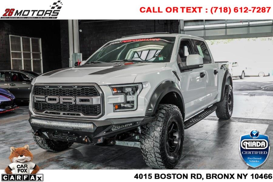 Used Ford F-150 Raptor 4WD SuperCrew 5.5'' Box 2018 | 26 Motors Corp. Bronx, New York Used Ford F-150 Raptor 4WD SuperCrew 5.5'' Box 2018 | 26 Motors Corp. Bronx, New York