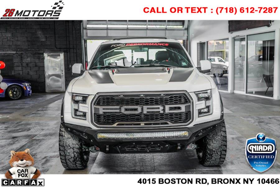 Used Ford F-150 Raptor 4WD SuperCrew 5.5'' Box 2018 | 26 Motors Corp. Bronx, New York Used Ford F-150 Raptor 4WD SuperCrew 5.5'' Box 2018 | 26 Motors Corp. Bronx, New York