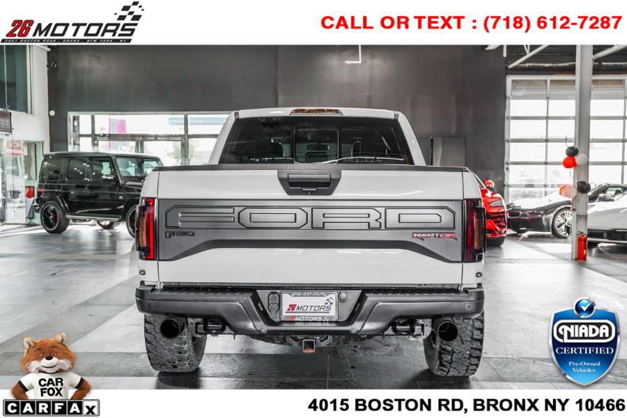 Used Ford F-150 Raptor 4WD SuperCrew 5.5'' Box 2018 | 26 Motors Corp. Bronx, New York Used Ford F-150 Raptor 4WD SuperCrew 5.5'' Box 2018 | 26 Motors Corp. Bronx, New York