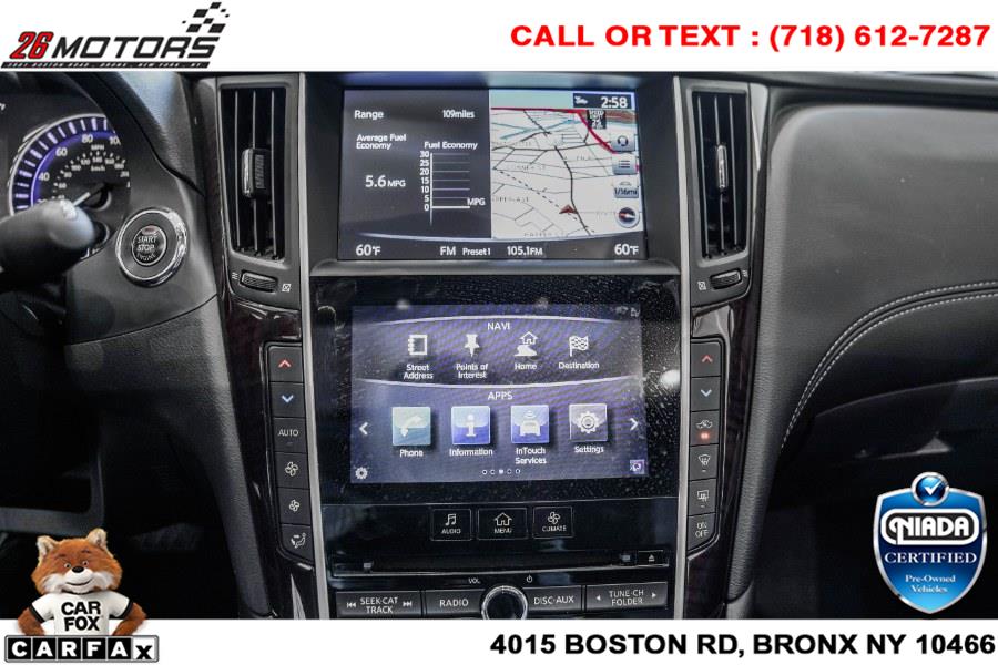 Used INFINITI Q50 3.0t LUXE AWD 2018 | 26 Motors Corp. Bronx, New York Used INFINITI Q50 3.0t LUXE AWD 2018 | 26 Motors Corp. Bronx, New York