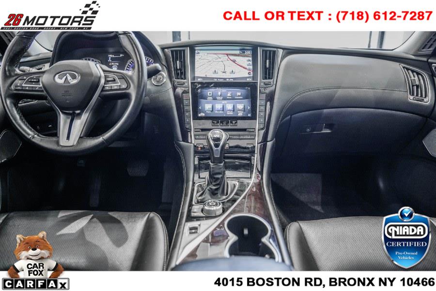 Used INFINITI Q50 3.0t LUXE AWD 2018 | 26 Motors Corp. Bronx, New York Used INFINITI Q50 3.0t LUXE AWD 2018 | 26 Motors Corp. Bronx, New York