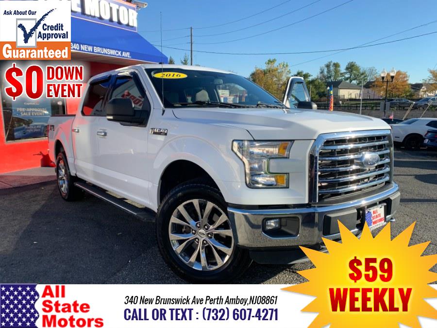 2016 Ford F-150 4WD SuperCrew 145" XLT, available for sale in Perth Amboy, New Jersey | All State Motor Inc. Perth Amboy, New Jersey 2016 Ford F-150 4WD SuperCrew 145" XLT, available for sale in Perth Amboy, New Jersey | All State Motor Inc. Perth Amboy, New Jersey