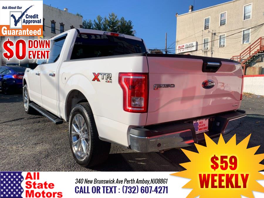 2016 Ford F-150 4WD SuperCrew 145" XLT, available for sale in Perth Amboy, New Jersey | All State Motor Inc. Perth Amboy, New Jersey 2016 Ford F-150 4WD SuperCrew 145" XLT, available for sale in Perth Amboy, New Jersey | All State Motor Inc. Perth Amboy, New Jersey