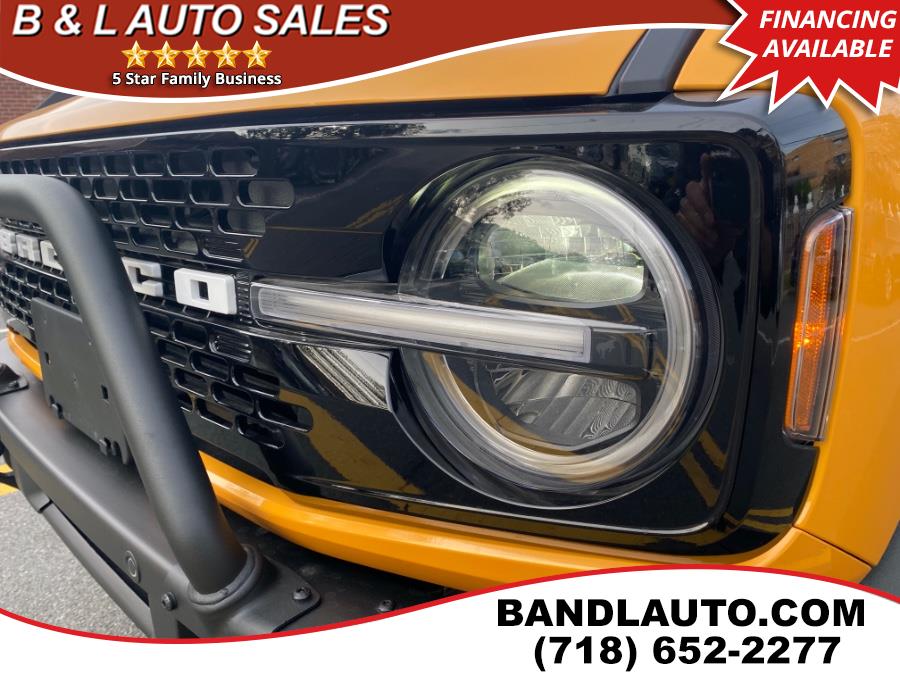 Used Ford Bronco First Edition 4 Door Advanced Sasquatch 4x4 2021 | B & L Auto Sales LLC. Bronx, New York
