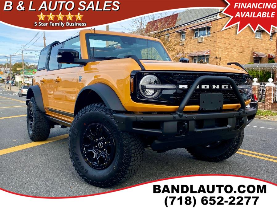 2021 Ford Bronco First Edition 4 Door Advanced Sasquatch 4x4, available for sale in Bronx, New York | B & L Auto Sales LLC. Bronx, New York