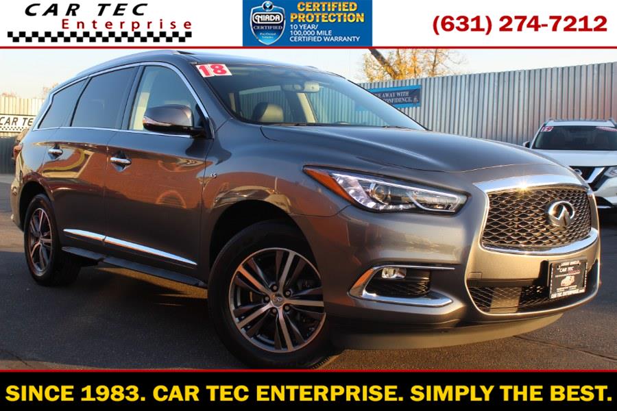 2018 INFINITI QX60 AWD, available for sale in Deer Park, New York | Car Tec Enterprise Leasing & Sales LLC. Deer Park, New York