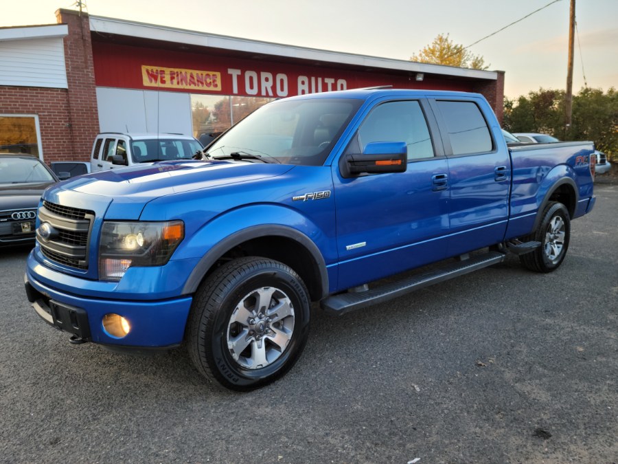 2013 Ford F-150 FX4 Off Road Super Crew Cab Leather Navi Sunroof, available for sale in East Windsor, Connecticut | Toro Auto. East Windsor, Connecticut