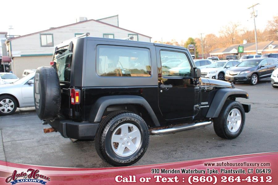 2010 Jeep Wrangler 4WD 2dr Sport, available for sale in Plantsville, Connecticut | Auto House of Luxury. Plantsville, Connecticut 2010 Jeep Wrangler 4WD 2dr Sport, available for sale in Plantsville, Connecticut | Auto House of Luxury. Plantsville, Connecticut