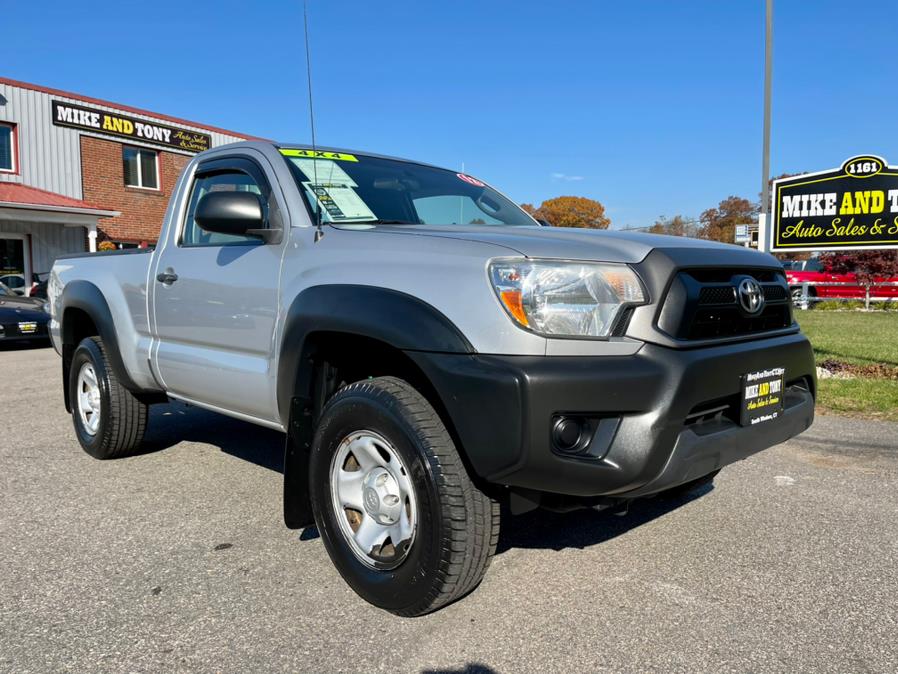 2012 Toyota Tacoma 4WD Reg Cab I4 AT (Natl), available for sale in South Windsor, Connecticut | Mike And Tony Auto Sales, Inc. South Windsor, Connecticut 2012 Toyota Tacoma 4WD Reg Cab I4 AT (Natl), available for sale in South Windsor, Connecticut | Mike And Tony Auto Sales, Inc. South Windsor, Connecticut