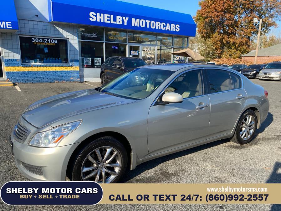 2008 Infiniti G35 Sedan 4dr x AWD, available for sale in Springfield, Massachusetts | Shelby Motor Cars. Springfield, Massachusetts