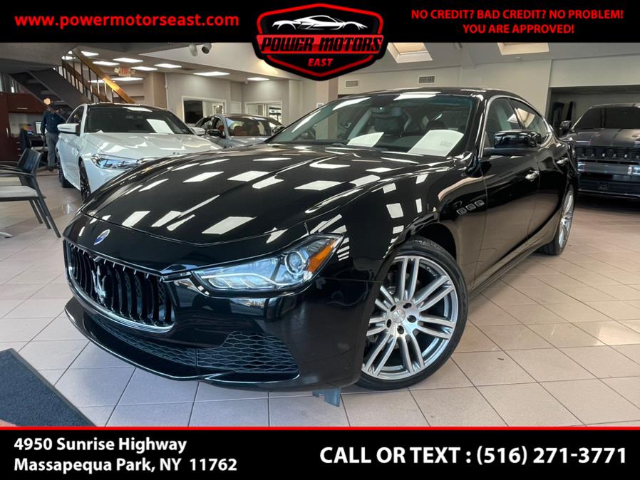 Used Maserati Ghibli 4dr Sdn S Q4 2015 | Power Motors East. Massapequa Park, New York