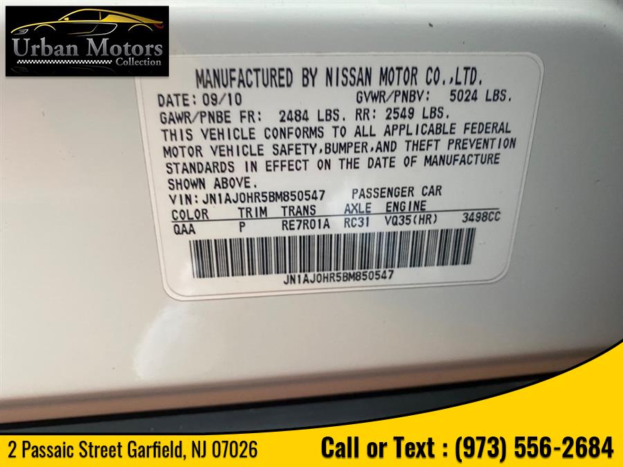 2011 Infiniti Ex35 Journey, available for sale in Garfield, New Jersey | Urban Motors Collection. Garfield, New Jersey 2011 Infiniti Ex35 Journey, available for sale in Garfield, New Jersey | Urban Motors Collection. Garfield, New Jersey