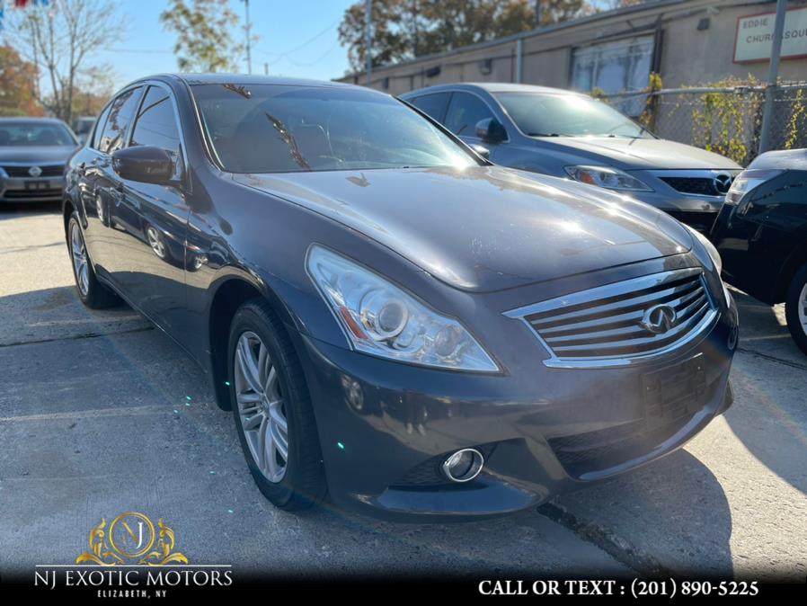 2013 Infiniti G37 Sedan 4dr x AWD, available for sale in Elizabeth, New Jersey | NJ Exotic Motors. Elizabeth, New Jersey