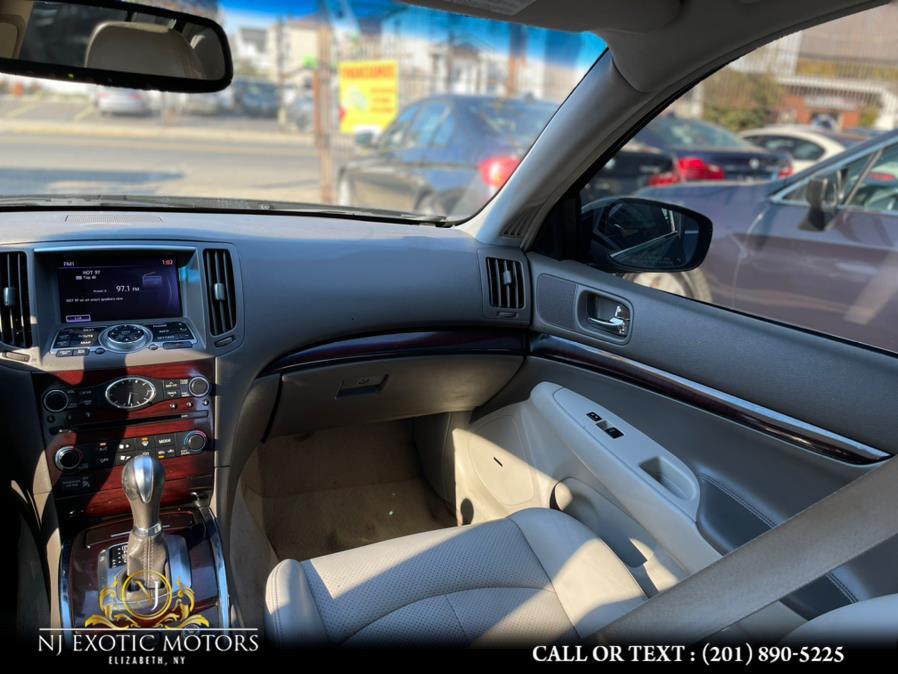 Used Infiniti G37 Sedan 4dr x AWD 2013 | NJ Exotic Motors. Elizabeth, New Jersey Used Infiniti G37 Sedan 4dr x AWD 2013 | NJ Exotic Motors. Elizabeth, New Jersey