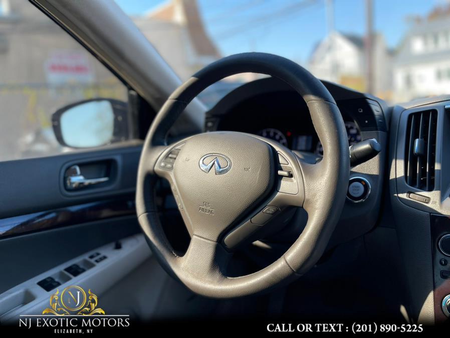 Used Infiniti G37 Sedan 4dr x AWD 2013 | NJ Exotic Motors. Elizabeth, New Jersey Used Infiniti G37 Sedan 4dr x AWD 2013 | NJ Exotic Motors. Elizabeth, New Jersey