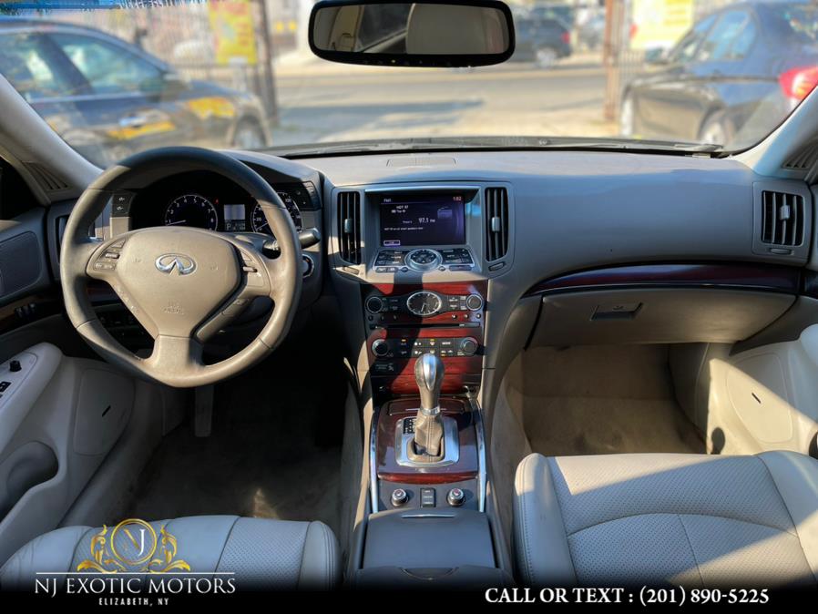 Used Infiniti G37 Sedan 4dr x AWD 2013 | NJ Exotic Motors. Elizabeth, New Jersey Used Infiniti G37 Sedan 4dr x AWD 2013 | NJ Exotic Motors. Elizabeth, New Jersey