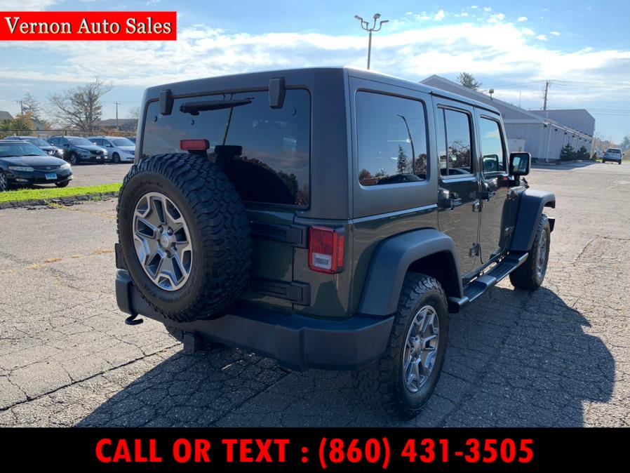 2015 Jeep Wrangler Unlimited 4WD 4dr Rubicon Hard Rock, available for sale in Manchester, Connecticut | Vernon Auto Sale & Service. Manchester, Connecticut 2015 Jeep Wrangler Unlimited 4WD 4dr Rubicon Hard Rock, available for sale in Manchester, Connecticut | Vernon Auto Sale & Service. Manchester, Connecticut