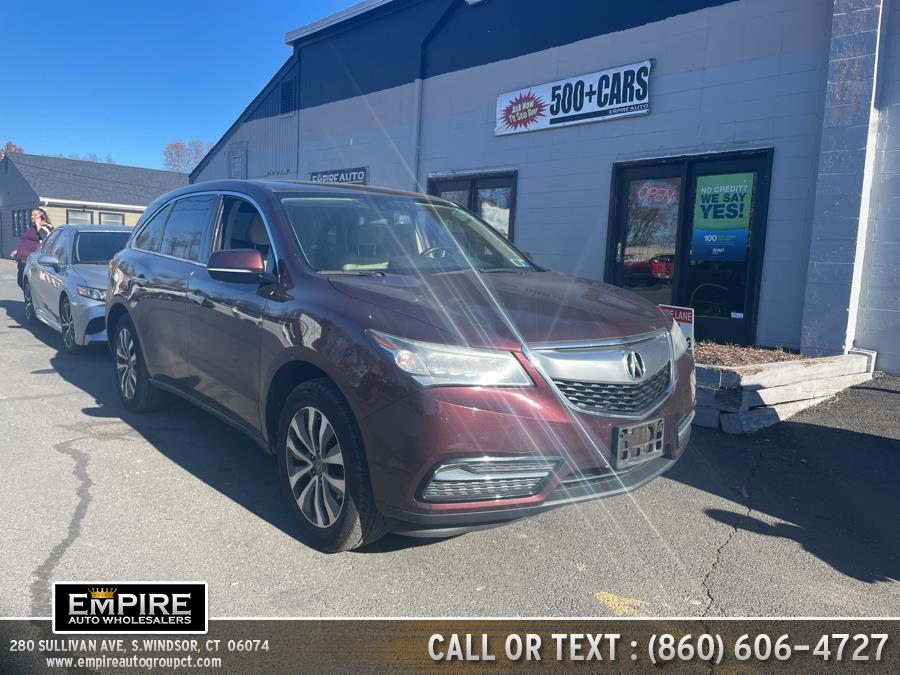 Used Acura MDX SH-AWD 4dr Tech Pkg 2015 | Empire Auto Wholesalers. S.Windsor, Connecticut