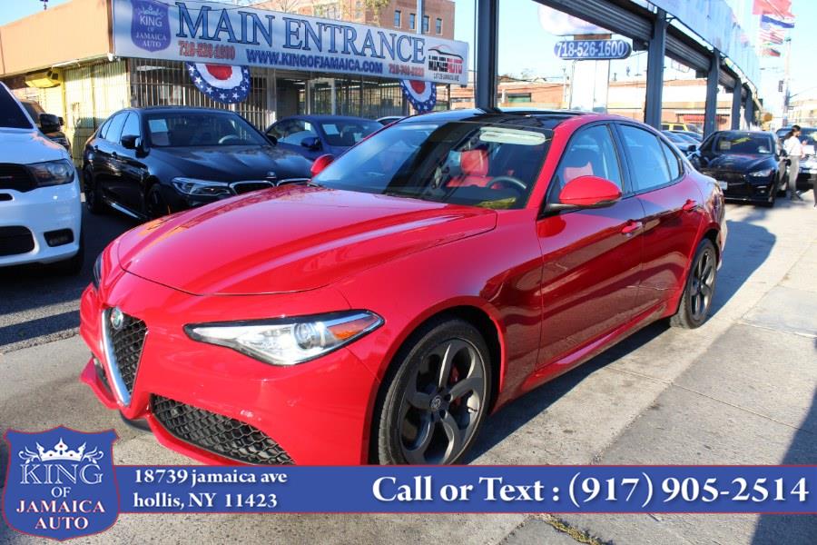 2017 Alfa Romeo Giulia Ti AWD, available for sale in Hollis, New York | King of Jamaica Auto Inc. Hollis, New York 2017 Alfa Romeo Giulia Ti AWD, available for sale in Hollis, New York | King of Jamaica Auto Inc. Hollis, New York