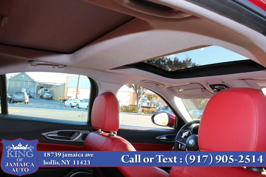 2017 Alfa Romeo Giulia Ti AWD, available for sale in Hollis, New York | King of Jamaica Auto Inc. Hollis, New York 2017 Alfa Romeo Giulia Ti AWD, available for sale in Hollis, New York | King of Jamaica Auto Inc. Hollis, New York