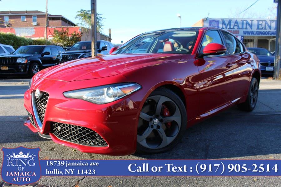 2017 Alfa Romeo Giulia Ti AWD, available for sale in Hollis, New York | King of Jamaica Auto Inc. Hollis, New York 2017 Alfa Romeo Giulia Ti AWD, available for sale in Hollis, New York | King of Jamaica Auto Inc. Hollis, New York
