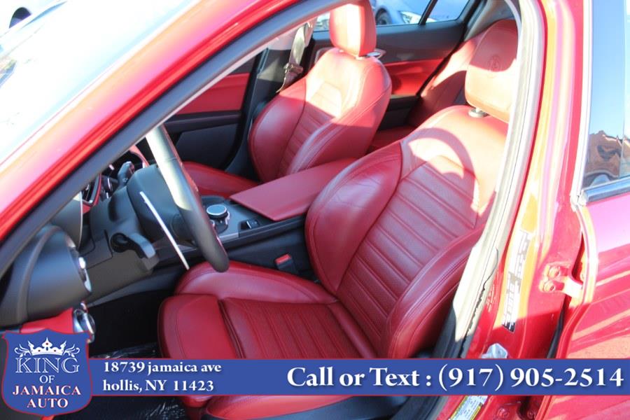 2017 Alfa Romeo Giulia Ti AWD, available for sale in Hollis, New York | King of Jamaica Auto Inc. Hollis, New York 2017 Alfa Romeo Giulia Ti AWD, available for sale in Hollis, New York | King of Jamaica Auto Inc. Hollis, New York