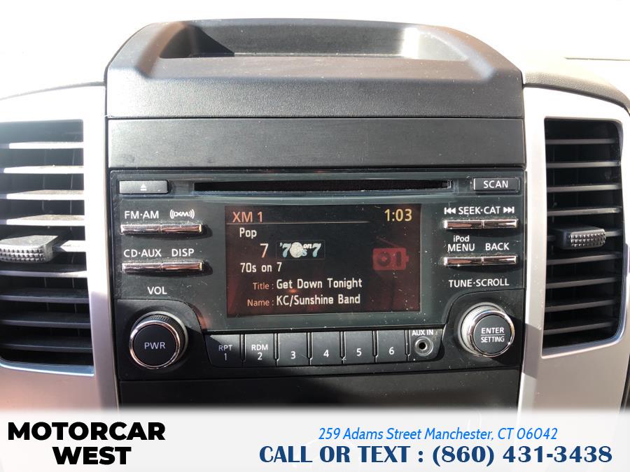 2013 Nissan Frontier 4WD Crew Cab SWB Auto SV, available for sale in Manchester, Connecticut | Motorcar West. Manchester, Connecticut 2013 Nissan Frontier 4WD Crew Cab SWB Auto SV, available for sale in Manchester, Connecticut | Motorcar West. Manchester, Connecticut