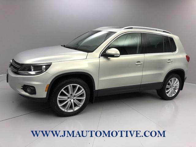 2013 Volkswagen Tiguan 4WD 4dr Auto SE w/Sunroof & Nav, available for sale in Naugatuck, Connecticut | J&M Automotive Sls&Svc LLC. Naugatuck, Connecticut