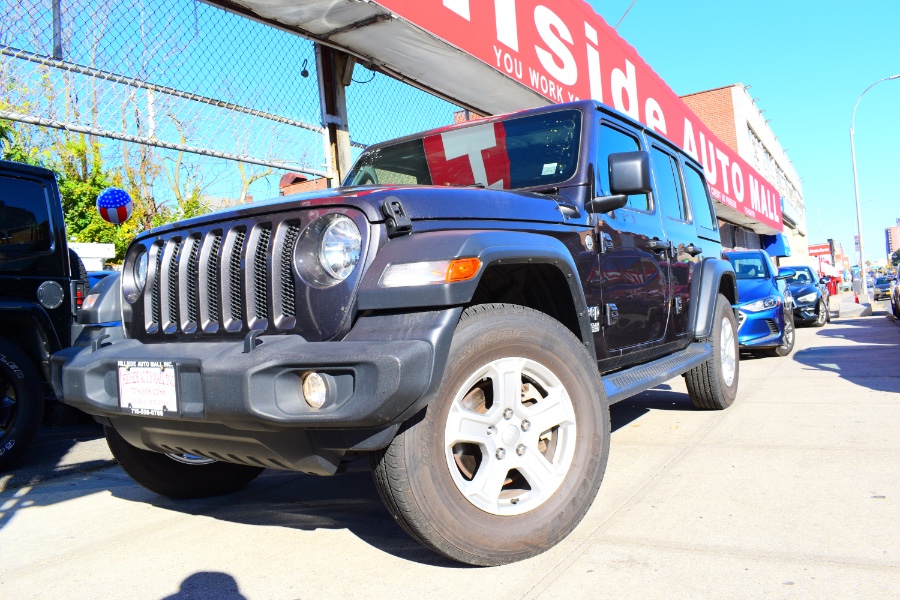 Used Jeep Wrangler Unlimited Sport S 4x4 2018 | Hillside Auto Mall Inc.. Jamaica, New York Used Jeep Wrangler Unlimited Sport S 4x4 2018 | Hillside Auto Mall Inc.. Jamaica, New York