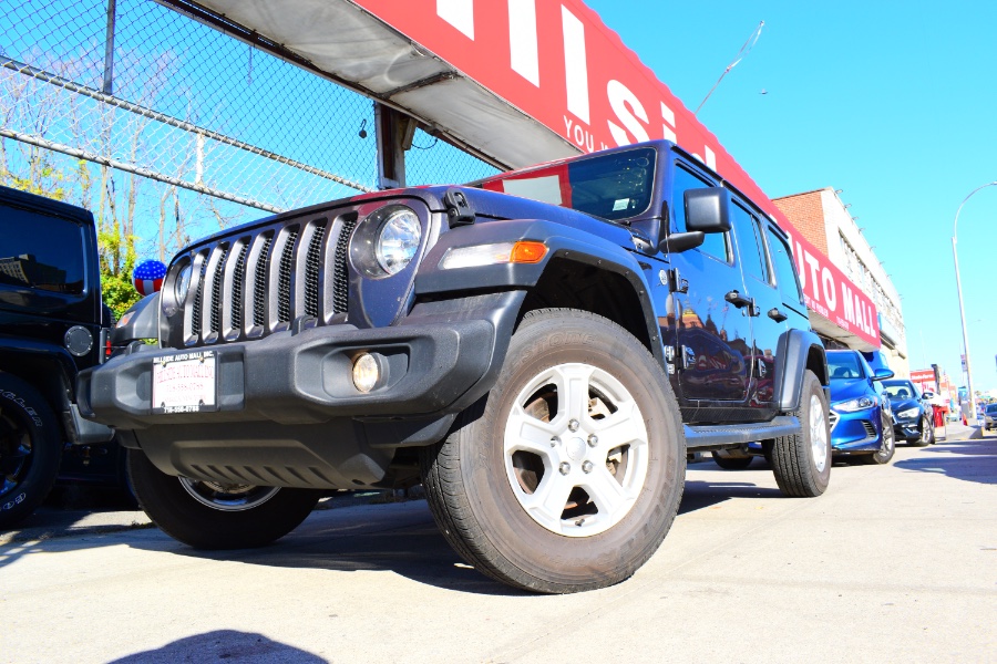 Used Jeep Wrangler Unlimited Sport S 4x4 2018 | Hillside Auto Mall Inc.. Jamaica, New York Used Jeep Wrangler Unlimited Sport S 4x4 2018 | Hillside Auto Mall Inc.. Jamaica, New York