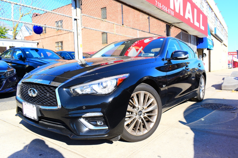 Used INFINITI Q50 3.0t LUXE AWD 2018 | Hillside Auto Mall Inc.. Jamaica, New York Used INFINITI Q50 3.0t LUXE AWD 2018 | Hillside Auto Mall Inc.. Jamaica, New York