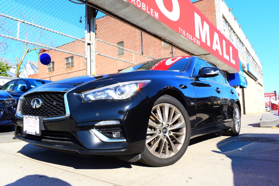2018 INFINITI Q50 3.0t LUXE AWD, available for sale in Jamaica, New York | Hillside Auto Mall Inc.. Jamaica, New York