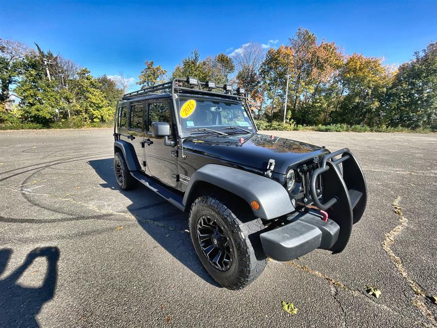 Used Jeep Wrangler Unlimited 4WD 4dr Sport 2015 | Wiz Leasing Inc. Stratford, Connecticut Used Jeep Wrangler Unlimited 4WD 4dr Sport 2015 | Wiz Leasing Inc. Stratford, Connecticut