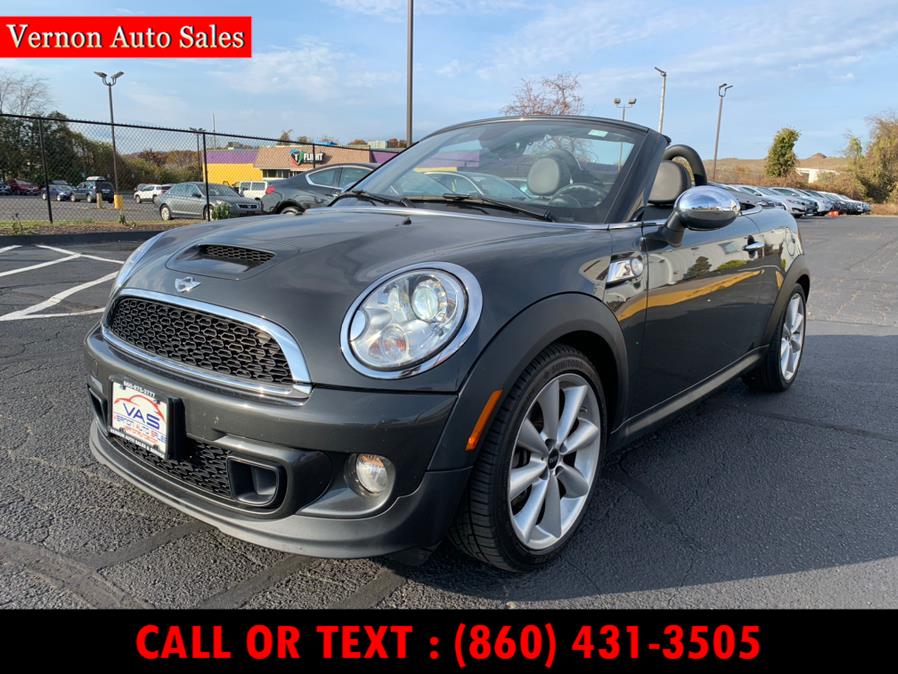2013 MINI Cooper Roadster 2dr S, available for sale in Manchester, Connecticut | Vernon Auto Sale & Service. Manchester, Connecticut