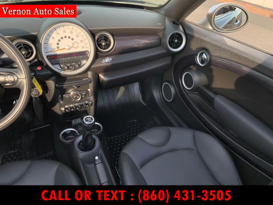 2013 MINI Cooper Roadster 2dr S, available for sale in Manchester, Connecticut | Vernon Auto Sale & Service. Manchester, Connecticut 2013 MINI Cooper Roadster 2dr S, available for sale in Manchester, Connecticut | Vernon Auto Sale & Service. Manchester, Connecticut
