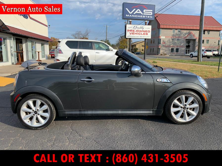 2013 MINI Cooper Roadster 2dr S, available for sale in Manchester, Connecticut | Vernon Auto Sale & Service. Manchester, Connecticut 2013 MINI Cooper Roadster 2dr S, available for sale in Manchester, Connecticut | Vernon Auto Sale & Service. Manchester, Connecticut