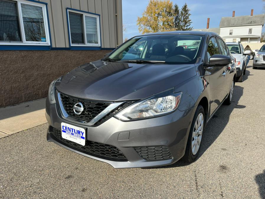 2016 Nissan Sentra 4dr Sdn I4 CVT SV, available for sale in East Windsor, Connecticut | Century Auto And Truck. East Windsor, Connecticut