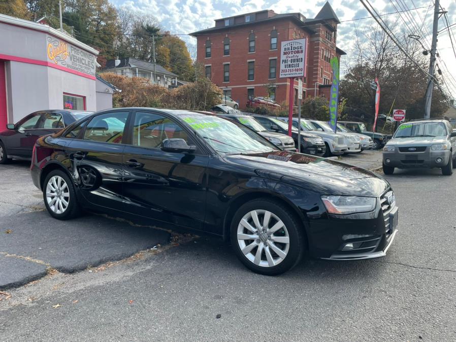 Used Audi A4 4dr Sdn Auto quattro 2.0T Premium 2014 | Bridge Motors LLC. Derby, Connecticut