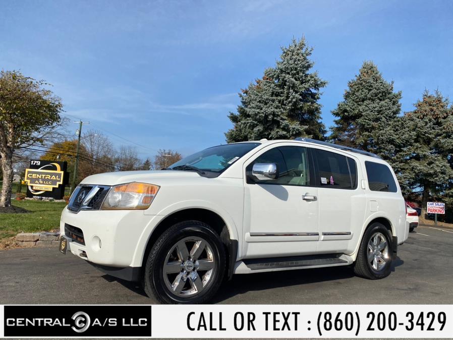 2010 Nissan Armada 4WD 4dr Platinum, available for sale in East Windsor, Connecticut | Central A/S LLC. East Windsor, Connecticut