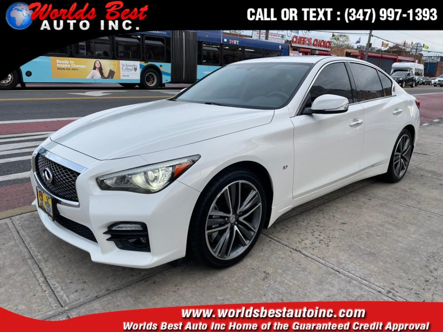 2015 INFINITI Q50 4dr Sdn Sport AWD, available for sale in Brooklyn, New York | Worlds Best Auto Inc. Brooklyn, New York
