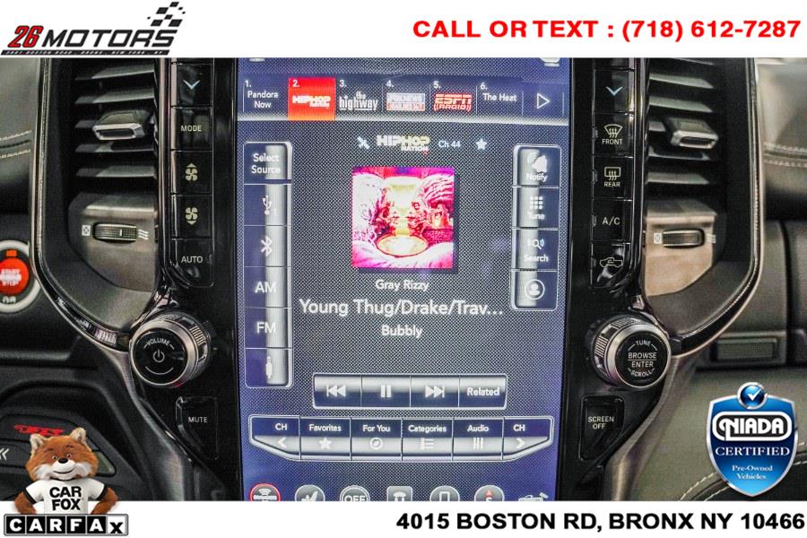 Used Ram 1500 TRX 4x4 Crew Cab 5''7" Box 2021 | 26 Motors Corp. Bronx, New York Used Ram 1500 TRX 4x4 Crew Cab 5''7" Box 2021 | 26 Motors Corp. Bronx, New York