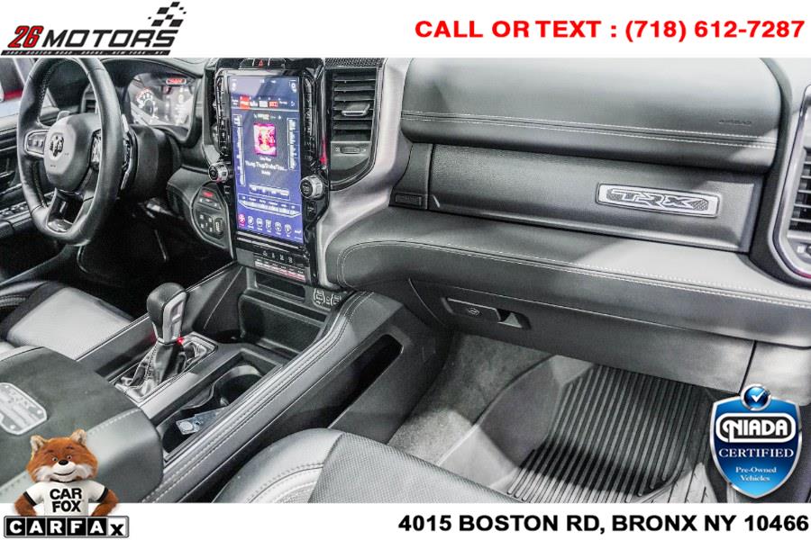 Used Ram 1500 TRX 4x4 Crew Cab 5''7" Box 2021 | 26 Motors Corp. Bronx, New York Used Ram 1500 TRX 4x4 Crew Cab 5''7" Box 2021 | 26 Motors Corp. Bronx, New York