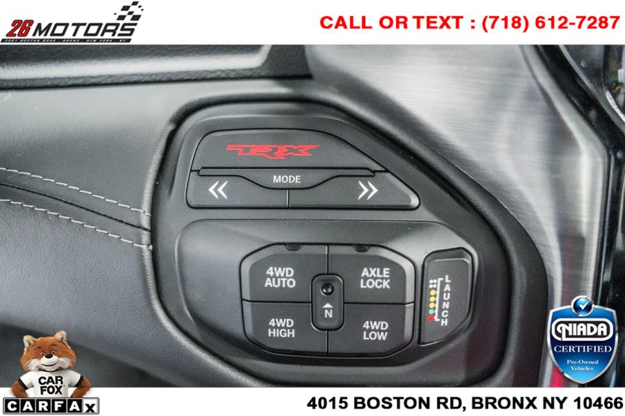 Used Ram 1500 TRX 4x4 Crew Cab 5''7" Box 2021 | 26 Motors Corp. Bronx, New York Used Ram 1500 TRX 4x4 Crew Cab 5''7" Box 2021 | 26 Motors Corp. Bronx, New York