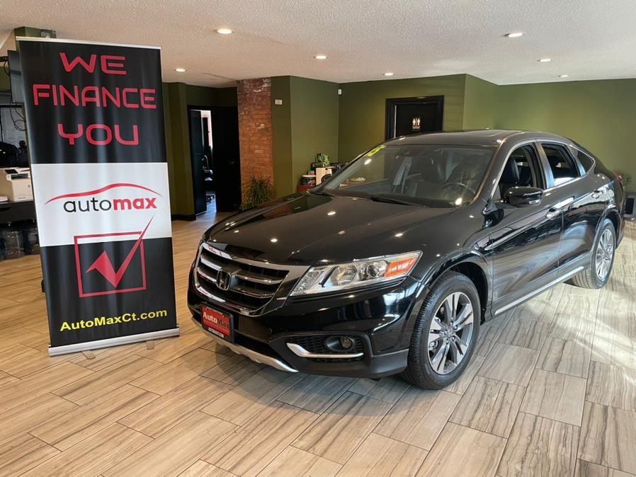 2015 Honda Crosstour 4WD V6 5dr EX-L w/Navi, available for sale in West Hartford, Connecticut | AutoMax. West Hartford, Connecticut
