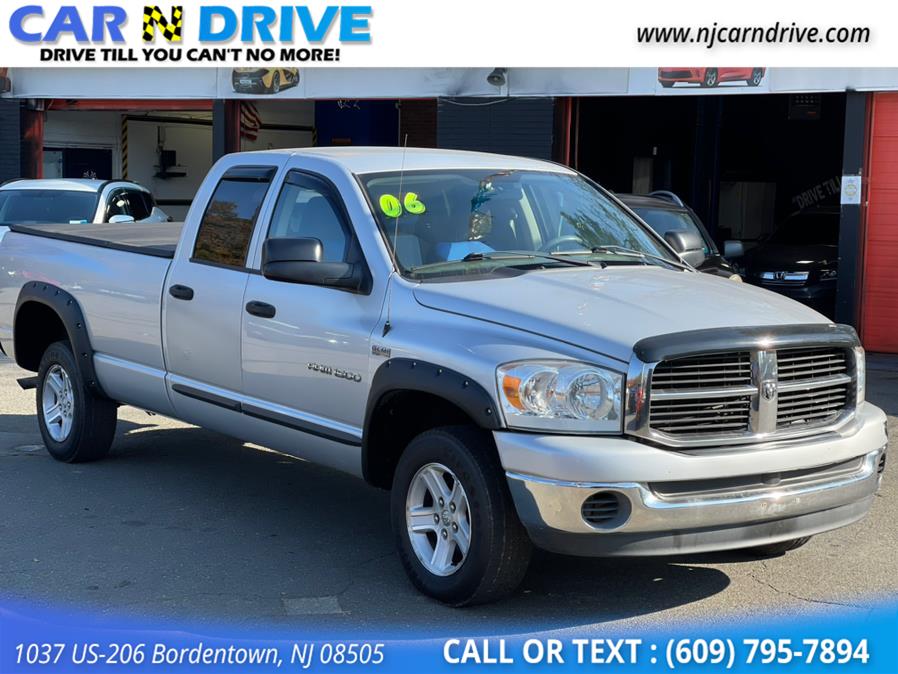 2006 Dodge Ram 1500 SLT Quad Cab Long Bed 4WD, available for sale in Bordentown, New Jersey | Car N Drive. Bordentown, New Jersey 2006 Dodge Ram 1500 SLT Quad Cab Long Bed 4WD, available for sale in Bordentown, New Jersey | Car N Drive. Bordentown, New Jersey