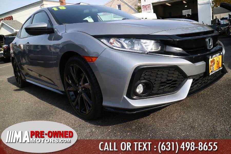 2018 Honda Civic Sport CVT, available for sale in Huntington Station, New York | M & A Motors. Huntington Station, New York 2018 Honda Civic Sport CVT, available for sale in Huntington Station, New York | M & A Motors. Huntington Station, New York