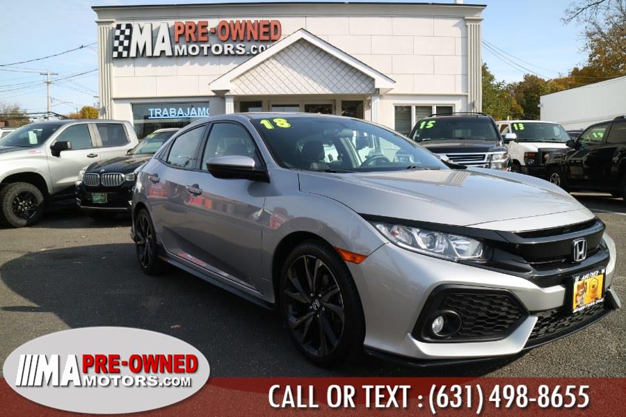 2018 Honda Civic Sport CVT, available for sale in Huntington Station, New York | M & A Motors. Huntington Station, New York 2018 Honda Civic Sport CVT, available for sale in Huntington Station, New York | M & A Motors. Huntington Station, New York