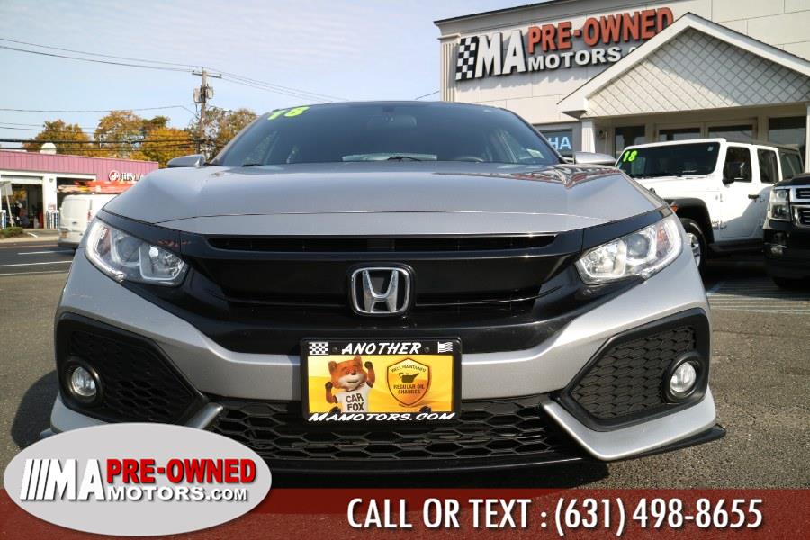 2018 Honda Civic Sport CVT, available for sale in Huntington Station, New York | M & A Motors. Huntington Station, New York 2018 Honda Civic Sport CVT, available for sale in Huntington Station, New York | M & A Motors. Huntington Station, New York