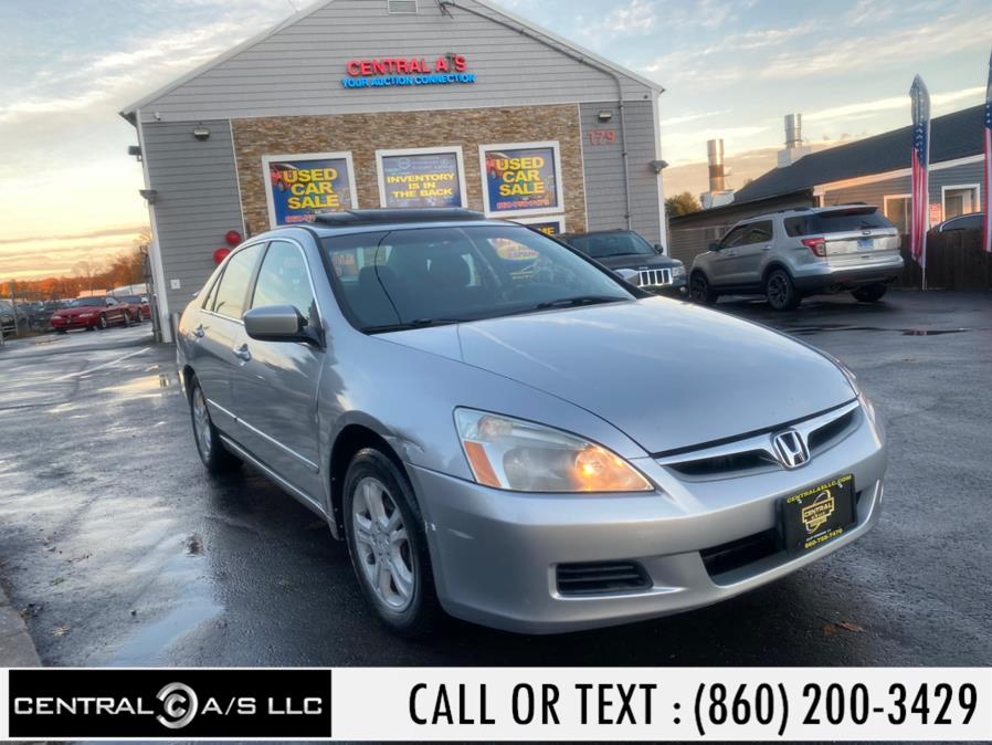 2007 Honda Accord Sdn 4dr I4 MT EX, available for sale in East Windsor, Connecticut | Central A/S LLC. East Windsor, Connecticut