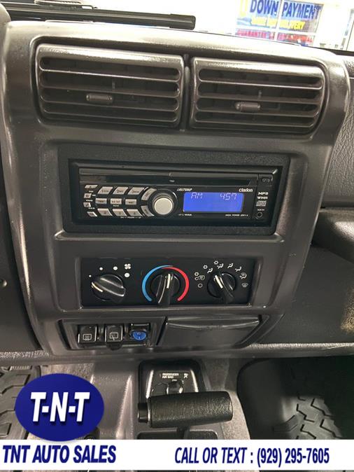 2002 Jeep Wrangler 2dr X, available for sale in Bronx, New York | TNT Auto Sales USA inc. Bronx, New York 2002 Jeep Wrangler 2dr X, available for sale in Bronx, New York | TNT Auto Sales USA inc. Bronx, New York